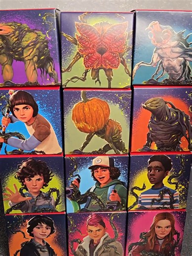 Stranger Things Tales From 85 Part 3 Collection Complete - McDonald’s Unboxing