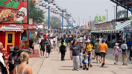 See rides, games, animals and more at the 2025 Wisconsin State Fair's opening day