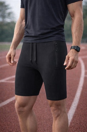 Men's Compression Running Shorts With Pocket, Athletic Gym Workout Shorts, Breathable Sports Training Shorts, Fitness Running Cycling Shorts - Etsy