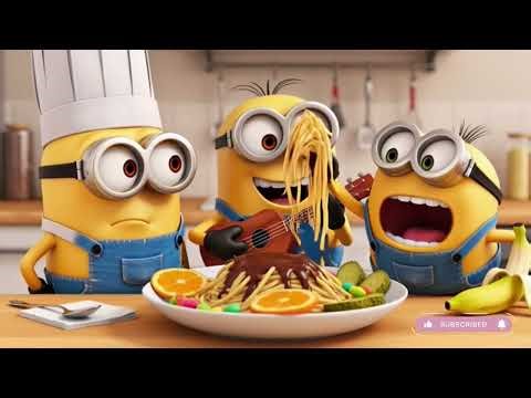 The Minions Try to Cook Dinner (Kitchen Explodes!) 🍝💥 | Minion Funny Cartoon | Kids Cartoon World