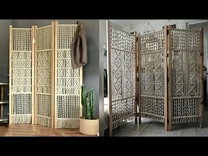Crochet Wall partition | macrame | room dividers