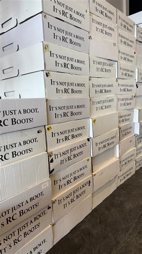 The store feels a little chaotic but we’re mostly unpacked from NFR along with some more new styles! The guys in the shop have worked so hard creating these one of kinds styles. Alan has also been working his tail off trying to get everything unpacked🥳 It’s not just a boot, it’s RC Boots! #rcboots #rccustomboots #customboots #lubbocktx #handmadeboots | RC Custom Boot