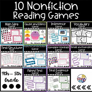 6.2K views · 72 reactions | No more scrambling for reading games or centers which cover ALL STANDARDS for 4th/5th Grades! One teacher said, "I love TPT bundles and this one is great. The games are so easy to put together. The kids are engaged and can 'play' them without me having to monitor them. This allows me to work with my small groups and know all my kids are engaged and on task. Thank you." | The Teacher Next Door | Facebook