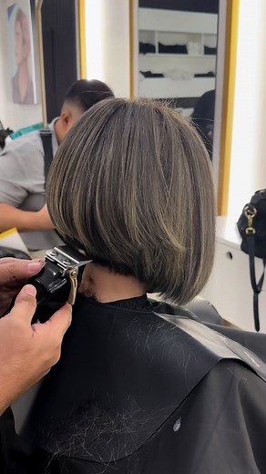 Trendy Reverse Bob Haircut for Volume and Style