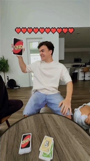 UNO Minecraft (infinity card)😱😱