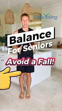 3 of the best balance exercises for seniors #seniorfitness