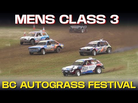 Class 3 Autograss, Border Counties Autograss Festival, (ALL RACES), 23/8/25