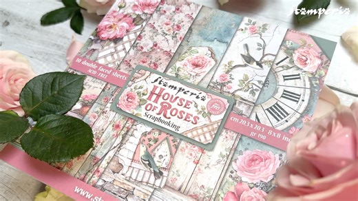 www.stamperia.com 🌹 HOUSE OF ROSES – A Timeless Classic Returns! House of Roses is back! 🌿✨ One of Stamperia’s most beloved collections returns with its signature vintage elegance, soft pastels, and romantic florals plus new treasures to explore! 💕 win a PIZZA BOX, discover how on our web site. 🎥 Watch the full presentation and fall in love all over again! | Stamperia