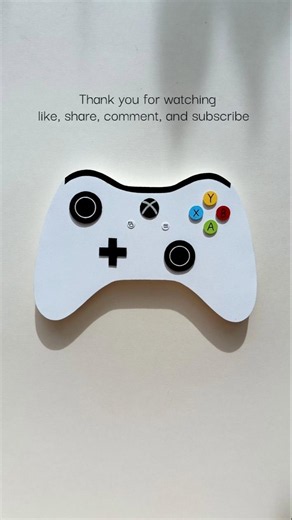 DIY Xbox Controller 🎮 Wall Decor | Gaming Room Aesthetic #shorts