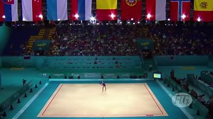 Alina Maksymenko (UKR) with her amazing clubs routine in 2013 :) I miss her on the carpet with her great expression