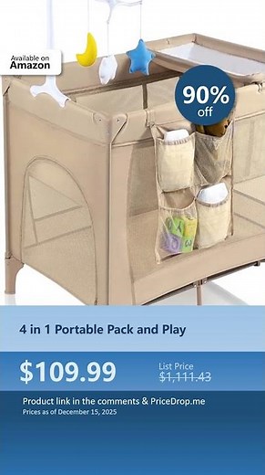 4 in 1 Portable Pack and Play