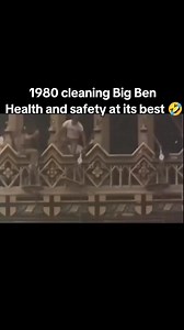 229K views · 2.1K reactions | 1980 cleaning Big Ben Health and safety at its best 藍 #nostalgia #80snostalgia #bigben #london #londonlife #londontiktok #healthandwellness #healthandsafety #1980 #shocking #vintage | Nostalgia Wizard | Facebook