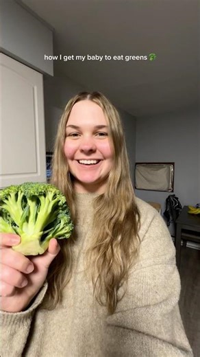 how I get my baby to eat greens! #momcozy #momcozybabyfoodmaker