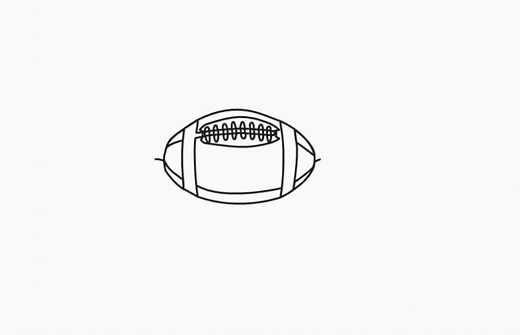 Football, Longarm Digital Quilting Designs Pattern E2E E444 - Etsy