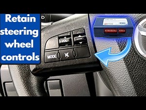 How to install steering wheel control module