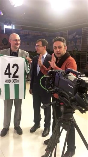 KONYASPOR - Programa de televisión turca "KONTV" & Hamza Castro