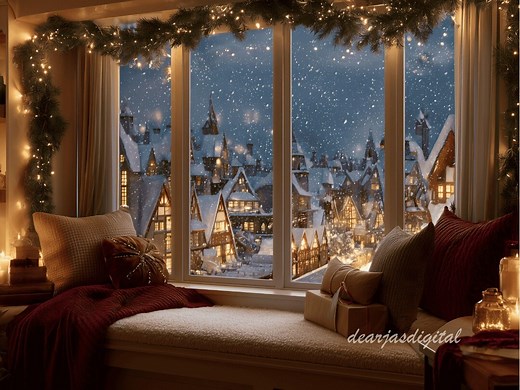 Holiday Virtual Backgrounds Festive Christmas & Winter Scenes for Zoom/teams/meet | Professional Digital Backdrops - Etsy