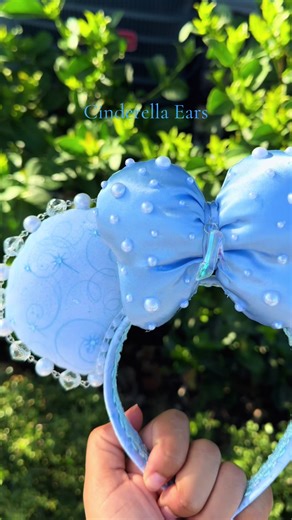LAUNCHING TODAY AT 12 PM EST ON ETSY! 🚨 WARNING: These are limited stock and will sell out fast! Set your timers now and don't miss out. They’ll be on SALE for a limited time once we go live! 💸🕒 Click the link in my bio to shop the drop! 🛍️✨ #cinderellaears #disneybounding #mickeyears #minnieears #disneyootd