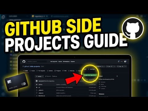 How to manage side projects with GitHub - Complete Guide