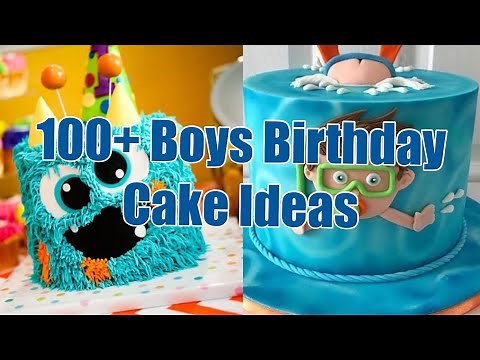 100+ Boy’s Birthday Cake Ideas!!! DIY Cakes