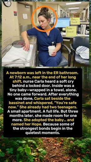 ❤️ A Nurse Found a Baby… and Gave Her a Home
