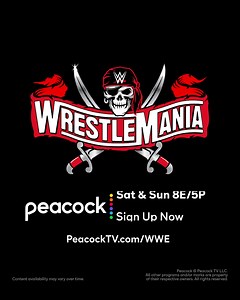 228K views · 109 reactions | Stream WrestleMania —and every live WWE PPV— only on Peacock Premium. Just $2.50/month for the 1st 4 months! | Peacock TV | Facebook