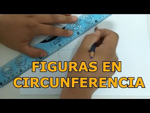 Drawing geometric figures in a circle - in 2 minutes