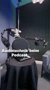 Our podcast setup: Professional sound made easy!