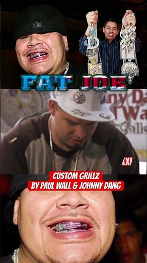 Fat Joe Gets Custom Puerto Rican Flag Grillz By Paul Wall & Johnny Dang! 🇵🇷 (2006)