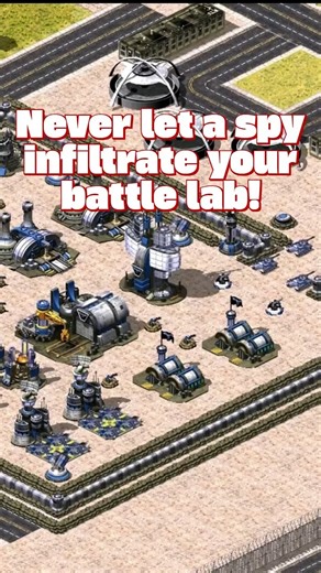 Never let a spy infiltrate your battle lab #redalert2 #gaming #commandandconquer
