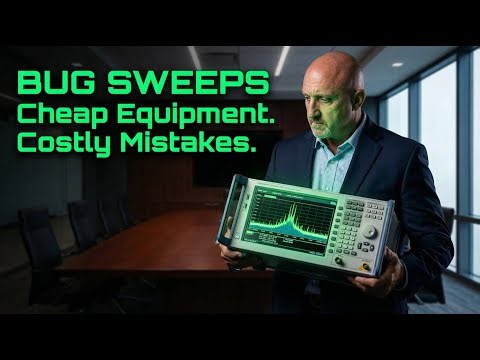 Corporate Spies Are Watching—Professional ECM Sweeps Expose Them