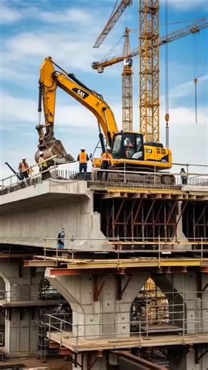 Incredible Bridge Construction Time-Lapse | Modern Engineering at Work #engineering #construction