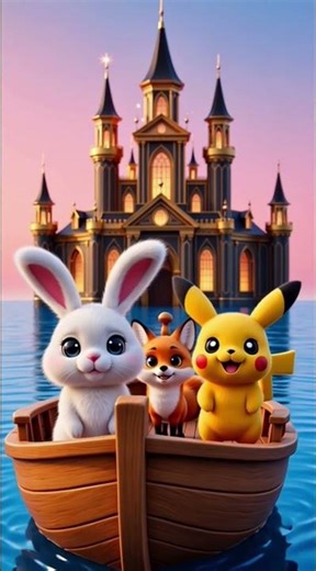 Magic Palace Adventure 🏰✨ | Cute Animal Story | Kids Short