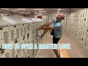 How To Open A Master Lock