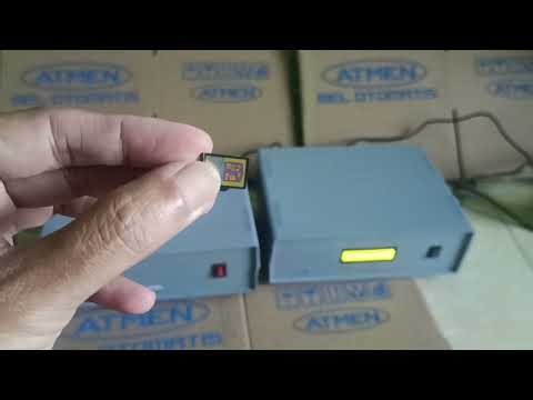 Bel otomatis digital sekolah pabrik mp3