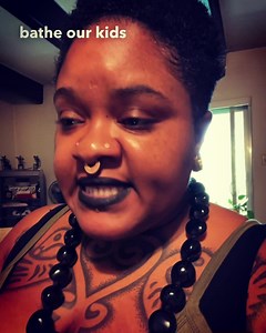 21K views · 470 reactions | Ancestral memory and bathing….. Mila & Ashton told A LOT of folks business. #LadySpeech #LadySpeechSankofa #BathDay #AncestralMemory #hygine #MilaKunis #ashtonkutcher | LadySpeech | Facebook