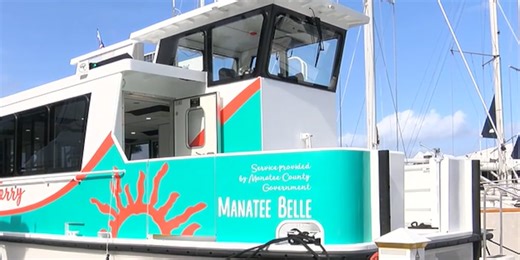 Manatee County to launch its new ferry