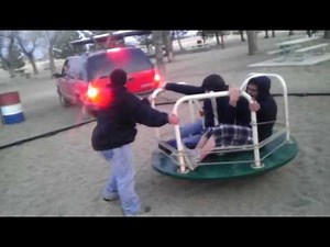 Epic Merry Go Round Fail