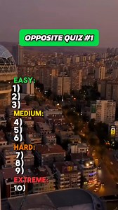 26K views · 617 reactions | Comment your scores ✅#questionsandanswers #quizzed #opposites #games #logo #oppositequiz #quiz #quiztime #challeng | quizmaster923 | Facebook
