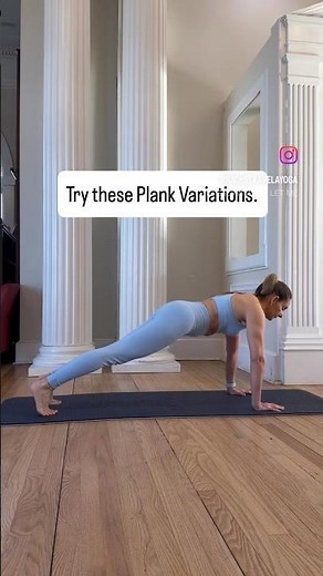 Try these plank variations to build total-body strength & stability.