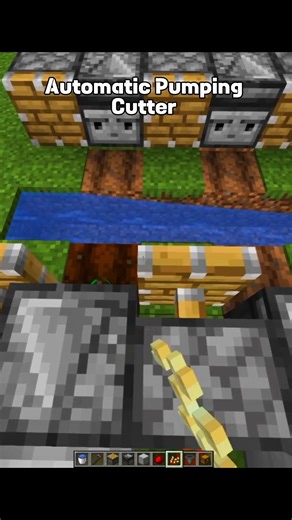 Pumpkin Cutting Machine 🙀🎃#gaming #equipou #shorts #viral #minecraft