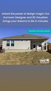 9.7K views · 32 reactions | Just like our thrilled customer from Texas, envision your new screen room effortlessly. Plan, preview, and fall in love with your space before it even exists. Your dream space is just a click away! https://bit.ly/49qSPaJ | Patio Enclosures | Facebook