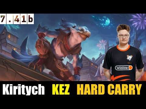 🤯Kiritych [KEZ] HC 7.41b- DOTA 2 HIGHEST MMR MATCH#dota2gameplay #dota2