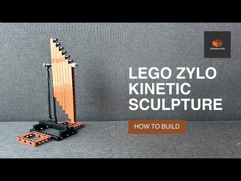 Lego Zylo Kinetic Sculpture Building Instruction - Lego How To Build