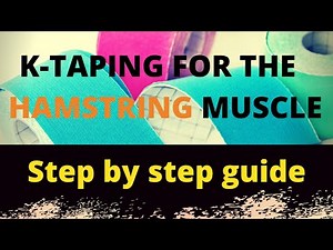 Hamstring Strain From Triathlon? Try This Taping Technique For Immediate Pain Relief