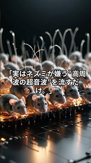 【屋根裏の物音が消える音】ネズミを一発で撃退した“音”とは？｜夜中の騒音対策Short版