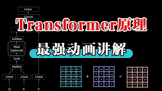 【Transformer】这应该是全网最通俗易懂的Transformer教程了！最强动画讲解，B站最新版！0基础易学，深入浅出解释Transformer原理！