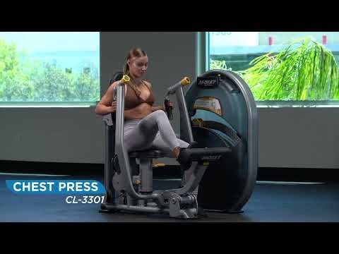 HOIST Fitness Chest Press CL-3301 | Smooth, Quiet & Multi-Grip Club Line Strength