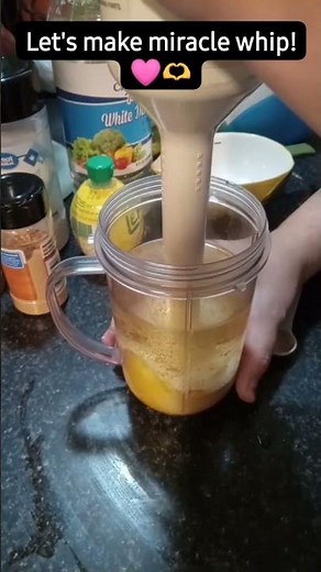 Miracle whip without all those pesky chemicals and additives