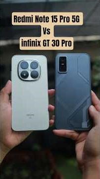 Redmi Note 15 pro 5G vs Infinix GT 30pro adu kamera #redminote15pro5g